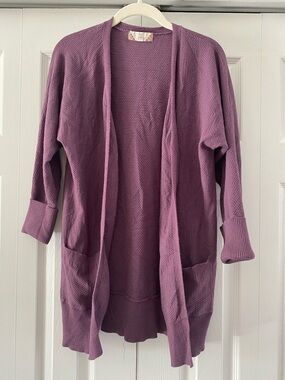 Open Front Lightweight Cardigan